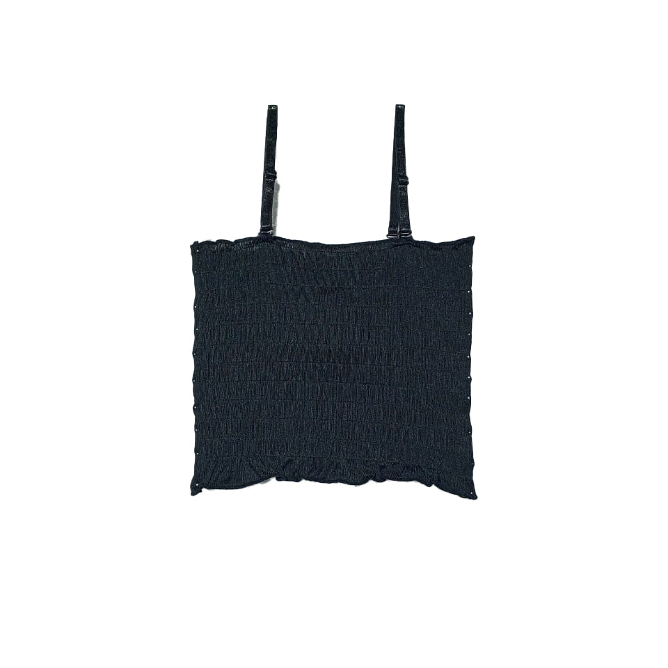 Soft Comfort Padded Camisole | Coal Black