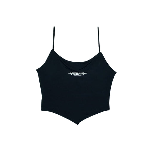 Padded Camisole for Girls | Obsidian Black