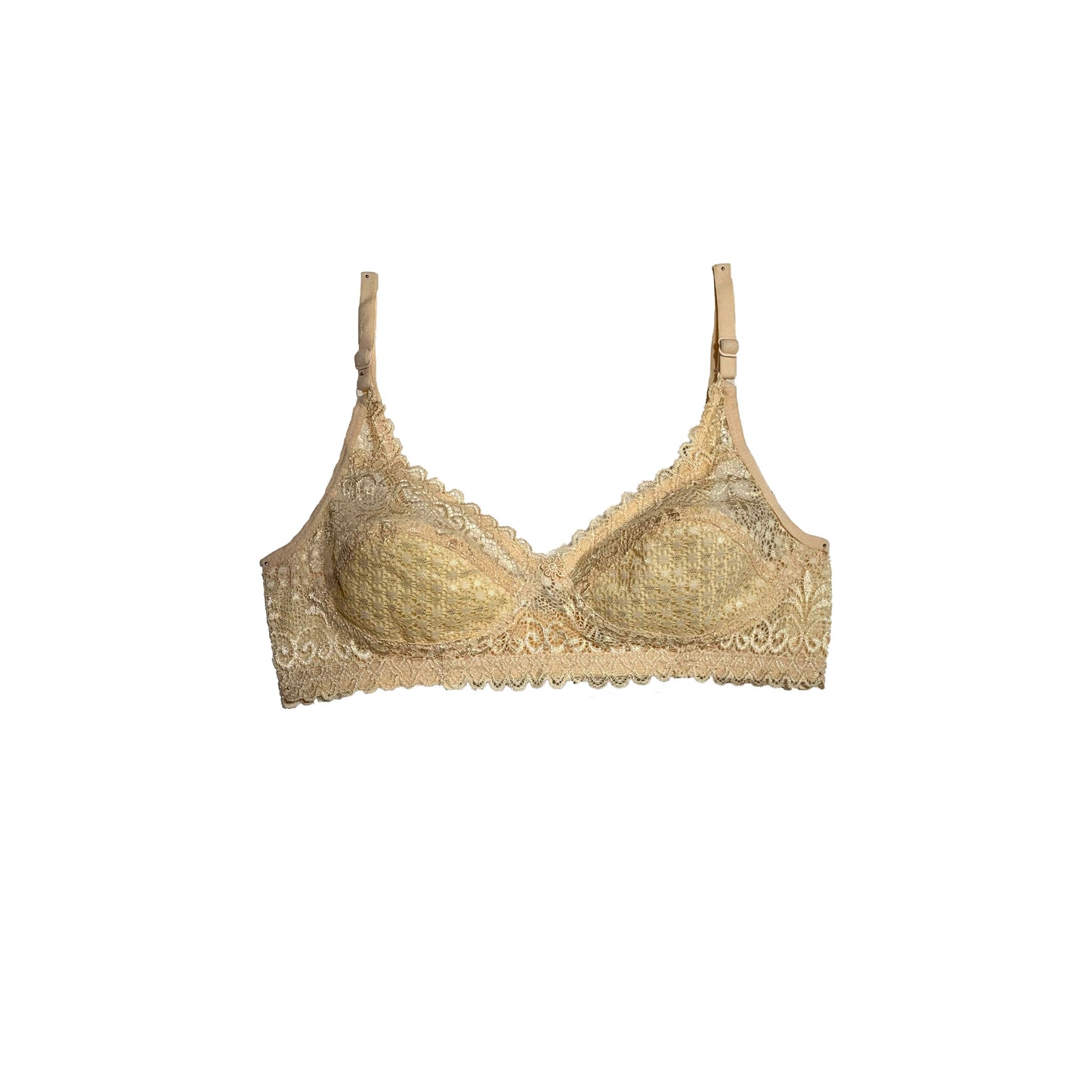 Non-Padded Net Bra | Wireless | Light Skin