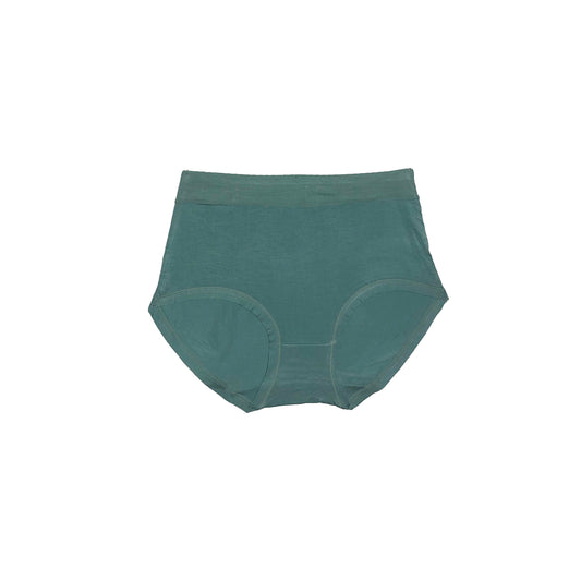 Soft Cotton Hipster Panty | High Waist | Green