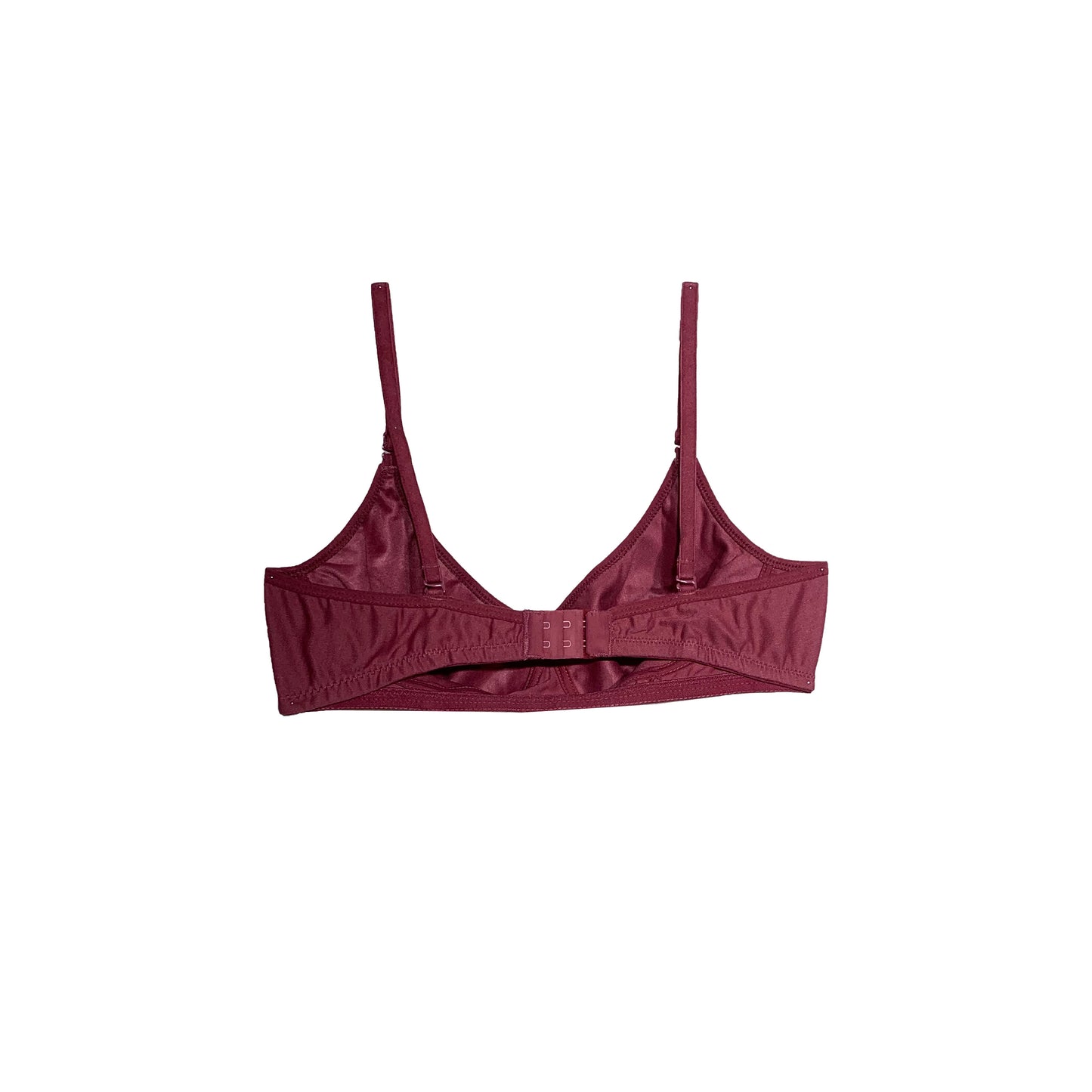 Non-Padded Soft Cotton T-shirt Bra | Wireless | Light Plum